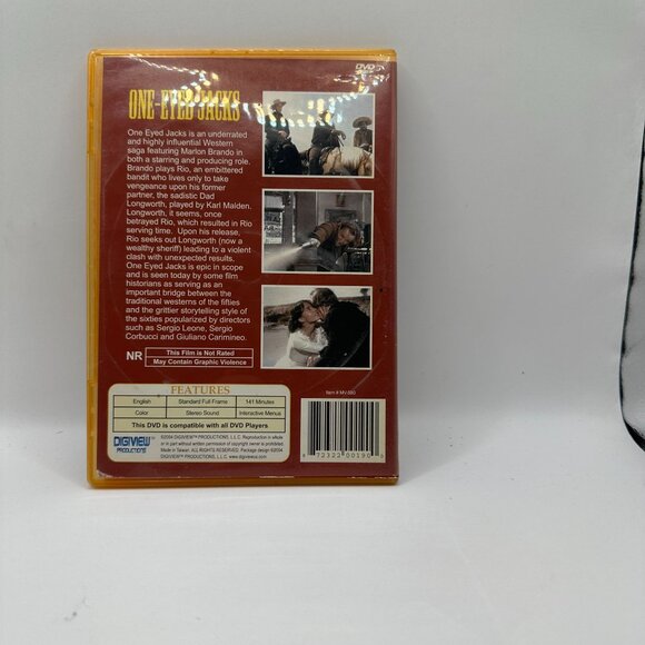 One-Eyed Jacks [Slim Case] DVD - Picture 3 of 4